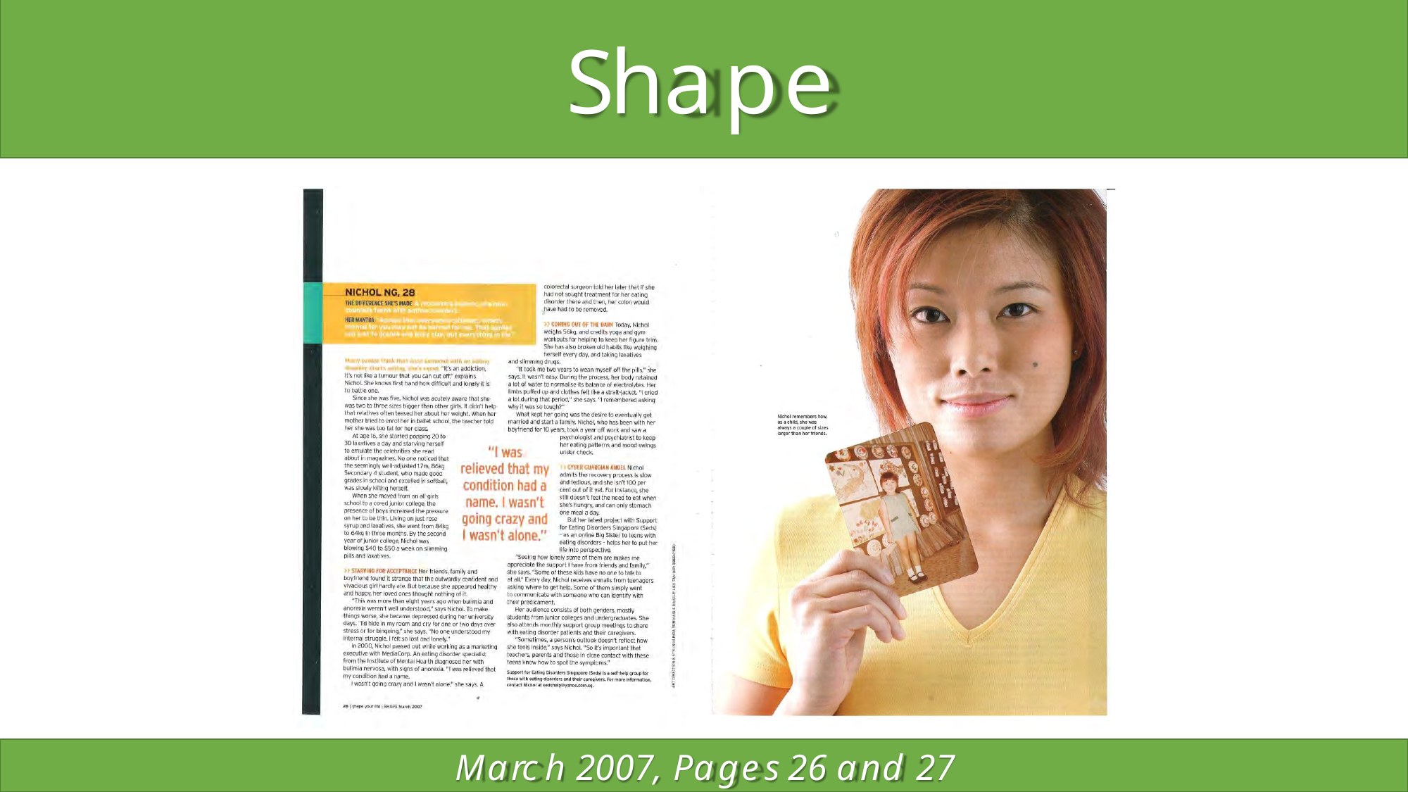 Shape March 2007