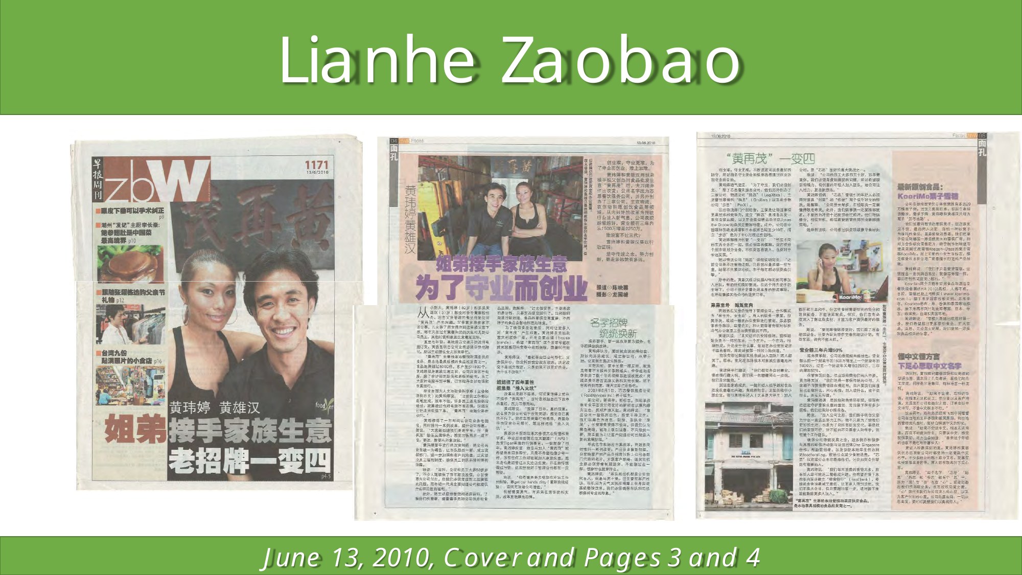 Lianhe Zaobao June 2010