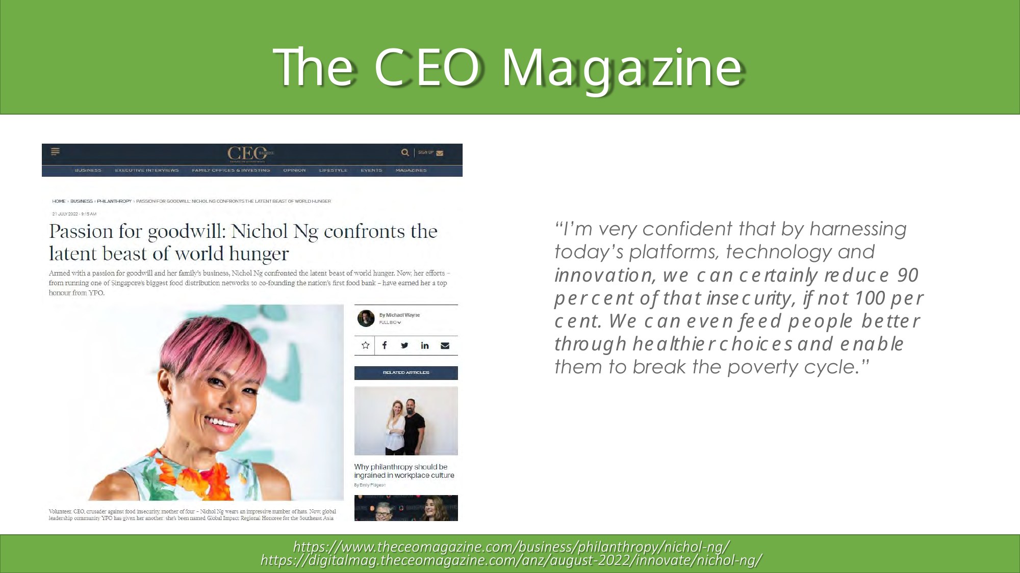 Press Feature